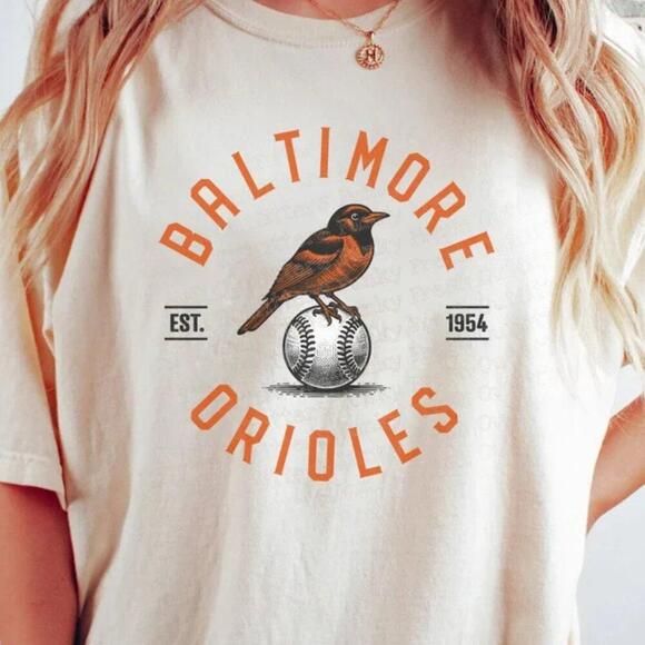 Other - Baltimore Orioles 1954, Retro Style Baltimore Orioles Bird Shirt, Orioles Game